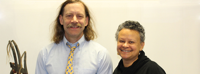 Will Reno (Director-PAS) and Merle Bowen (Director-CAS)